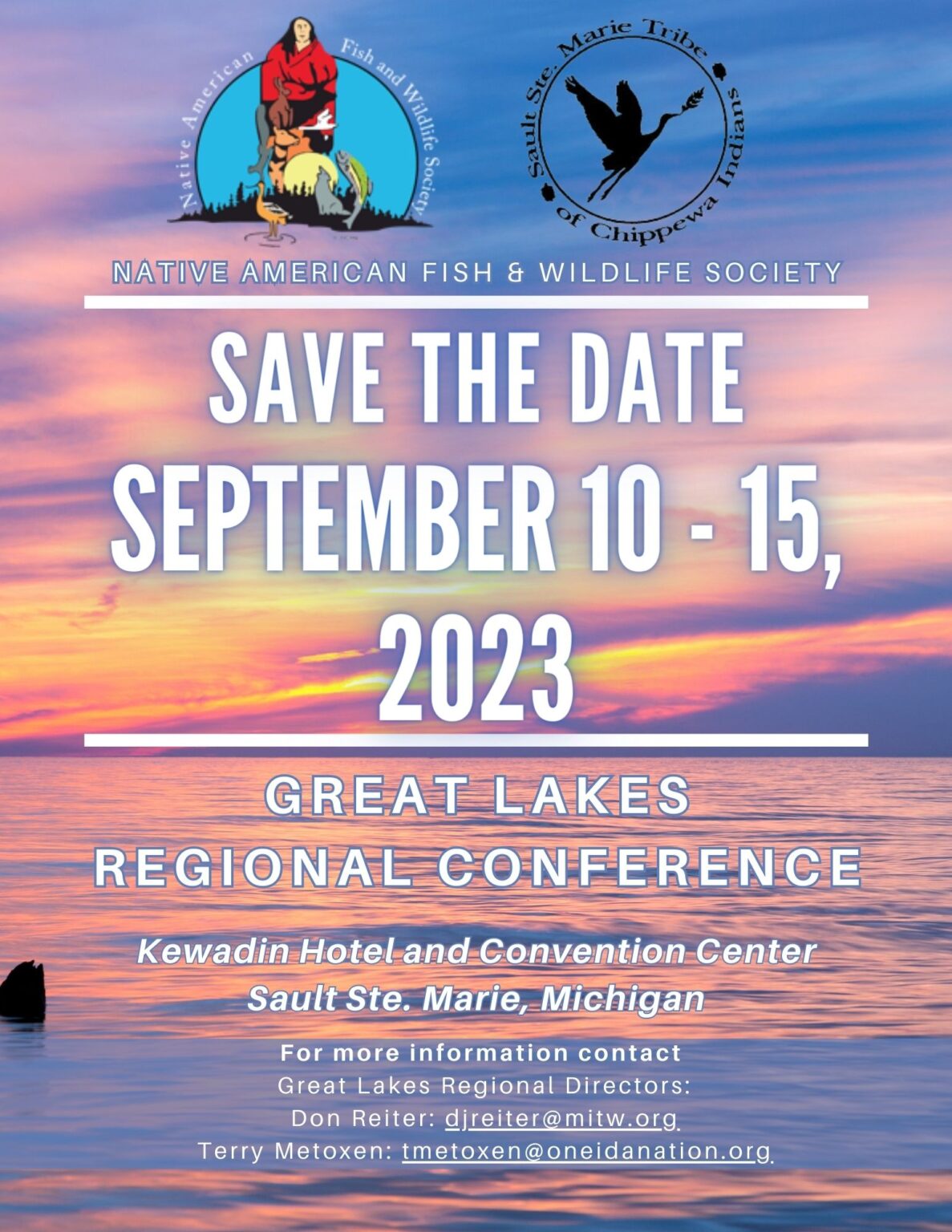 SAVE THE DATE 2023 Great Lakes Regional Conference Native American